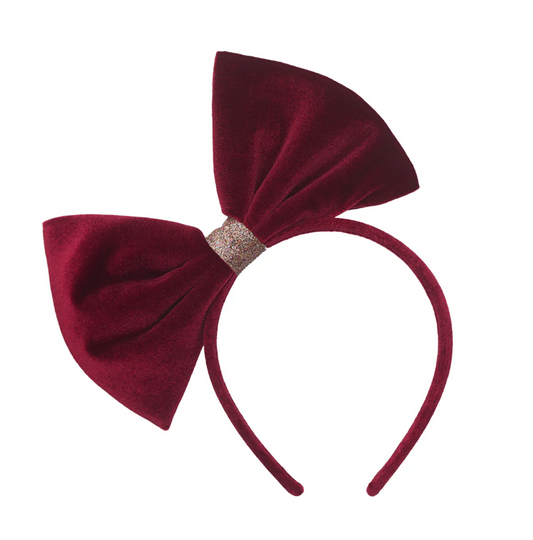 Mimi & Lula | Christmas bow alice RED