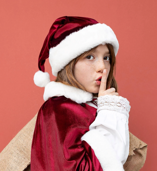 Mimi & Lula | Santa Hat Red