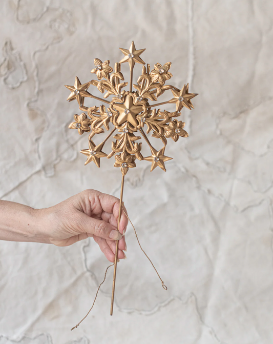Ornamentation | Star Snowflake Tree Topper