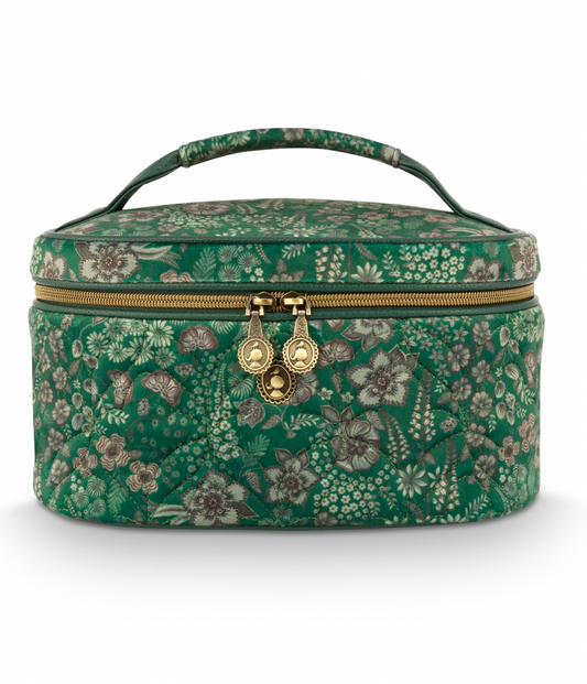 Pip Studios | Beauty Case Cleo Quilted Daisy Dreams - Green