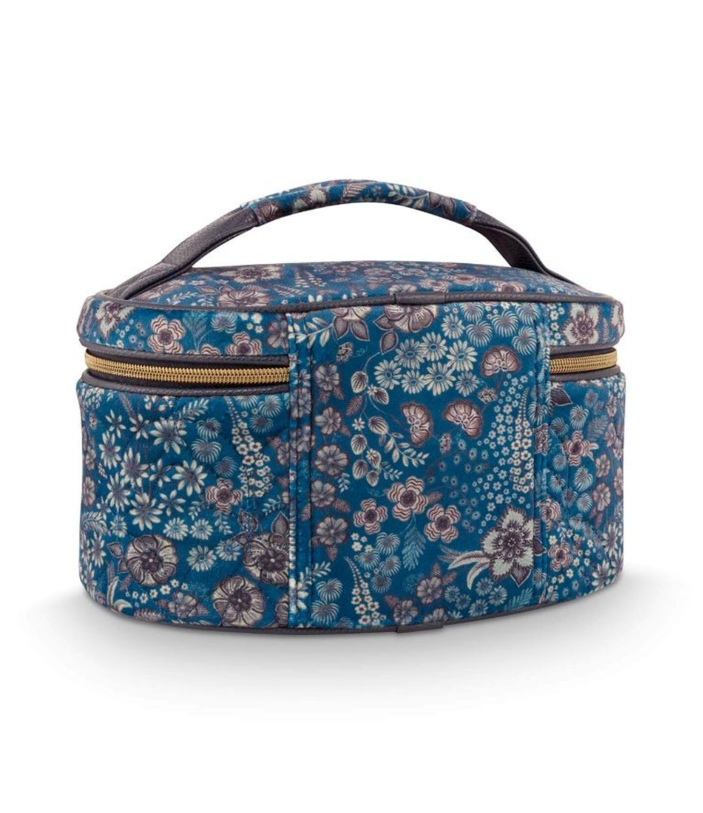 Pip Studios | Beauty Case Cleo Quilted Daisy Dreams - Blue
