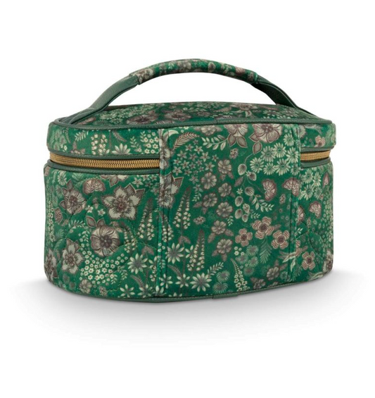 Pip Studios | Beauty Case Cleo Quilted Daisy Dreams - Green