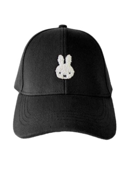 Miffy | Canvas Cap (M - 56cm) - Black