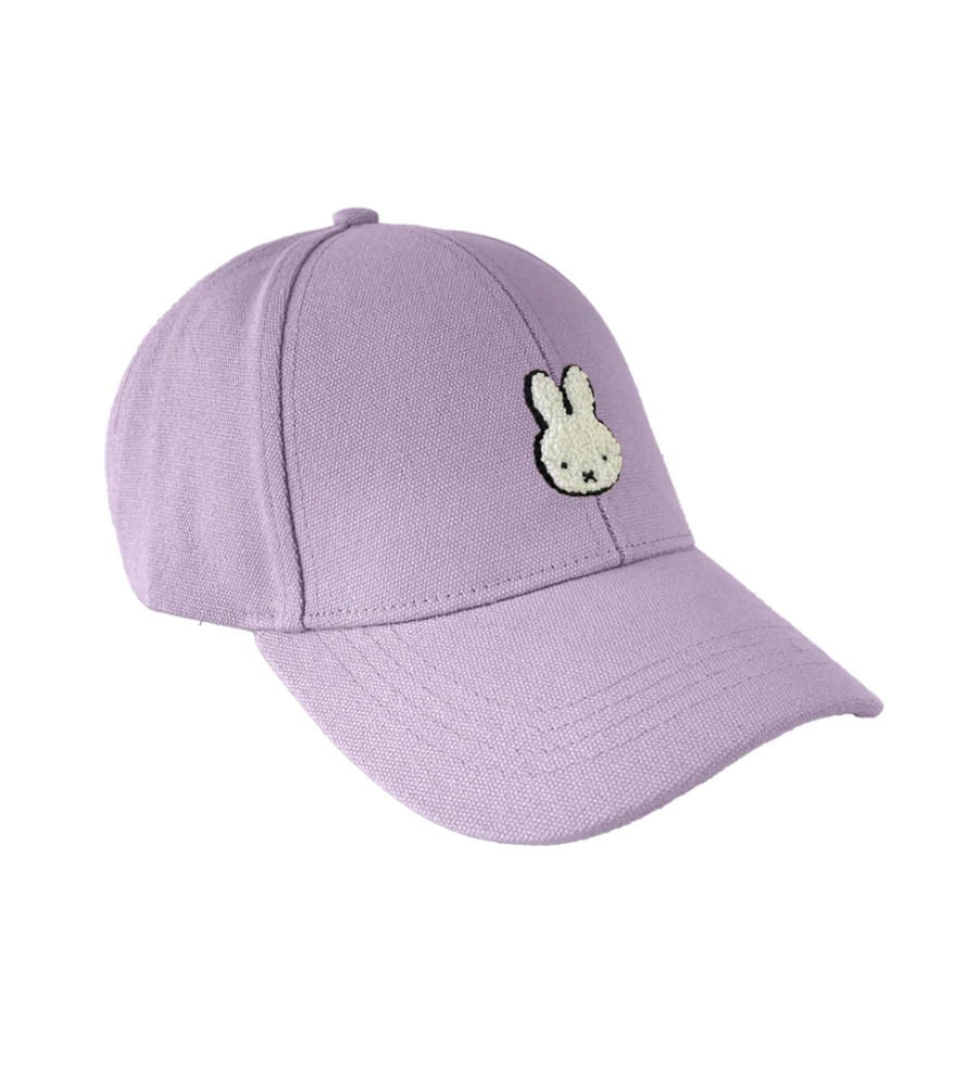Miffy | Canvas Cap (M - 56cm) - Lilac