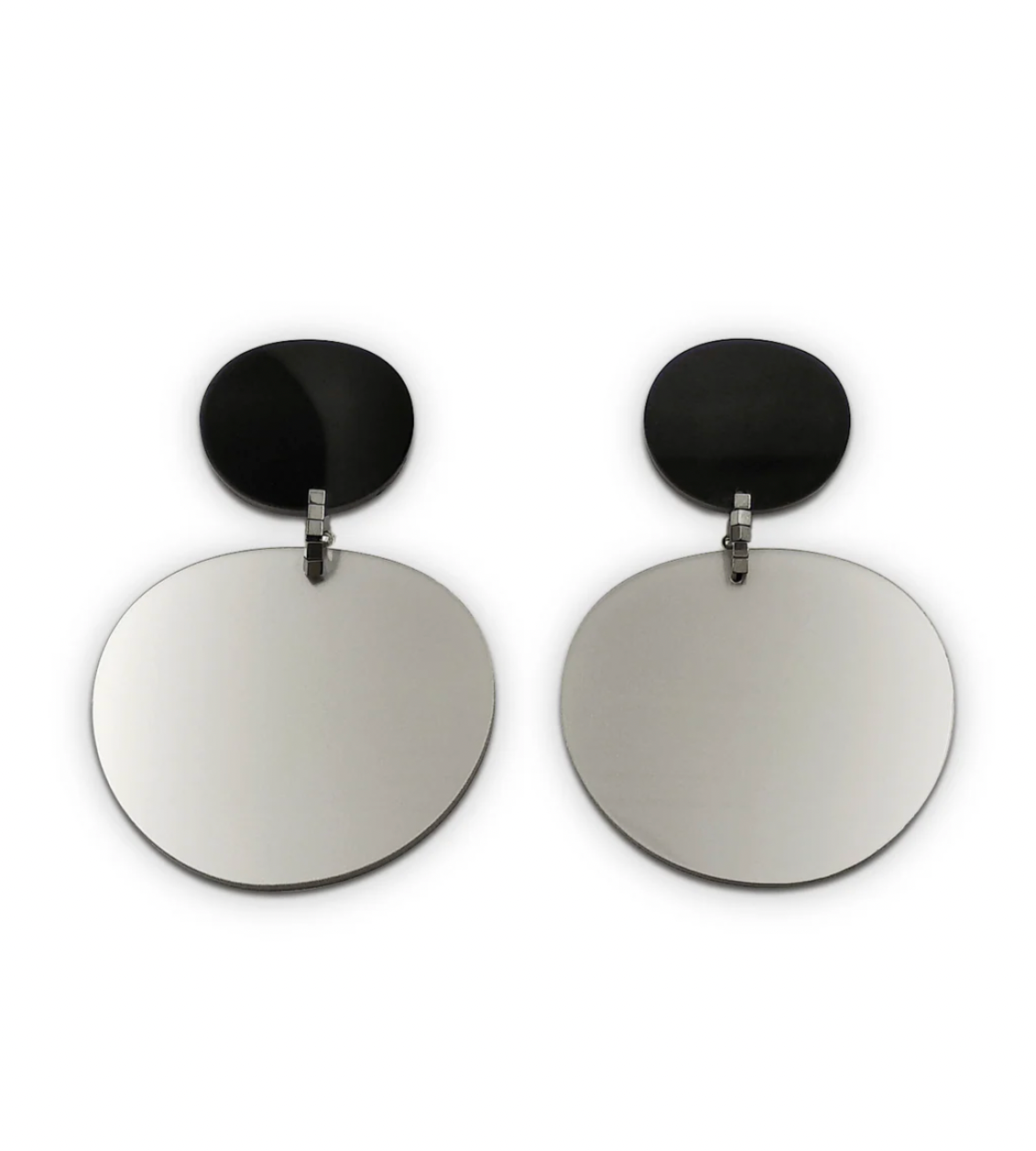 CHRISTINA BRAMPTI | FLAT PLEXIGLASS EARRINGS