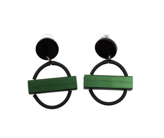 CHRISTINA BRAMPTI |BEYOND SIMPLICITY ALUMINIUM EARRINGS