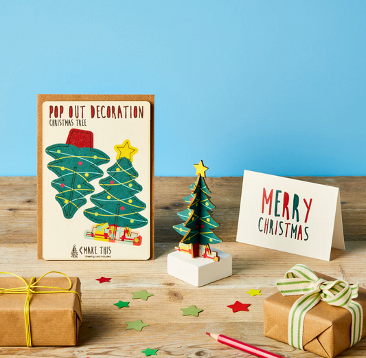 Pop Out Decoration Christmas Tree
