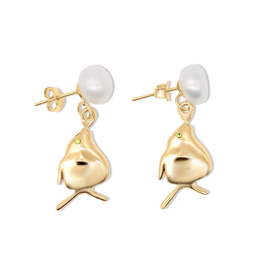 Briwok | Olli Earrings -  Gold SALE