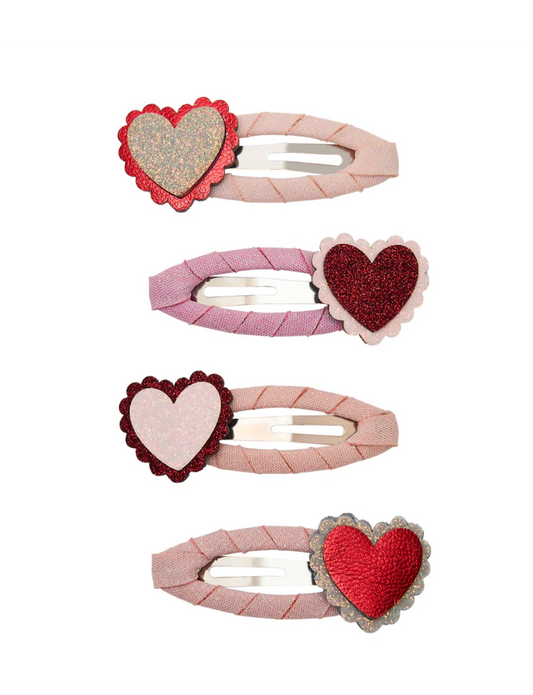 Mimi & Lula | Scalloped heart clic clacs