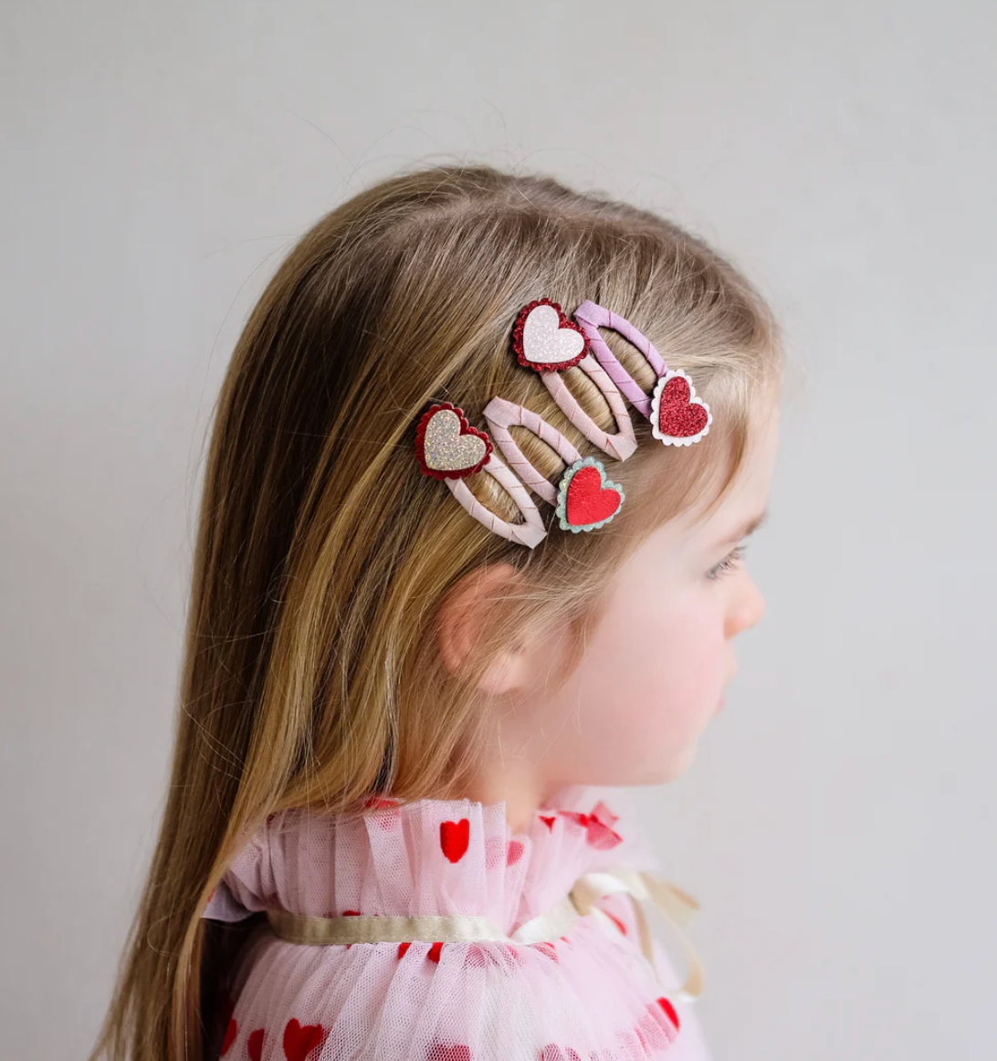 Mimi & Lula | Scalloped heart clic clacs
