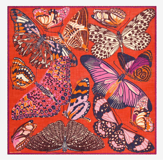 Inoui Edition |  Butterflies - Red