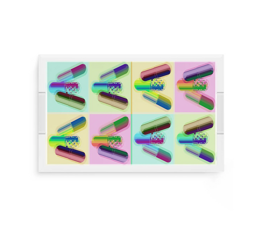Nicolette Mayer Collection | Ode To Hurst Psychedelic Tray