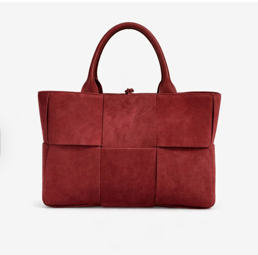 L'ORA D'ORO | PHOEBE, Burgundy Suede