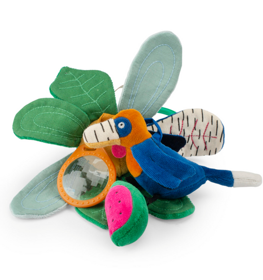 Moulin Roty | La Foret Mawa hanging activity flower