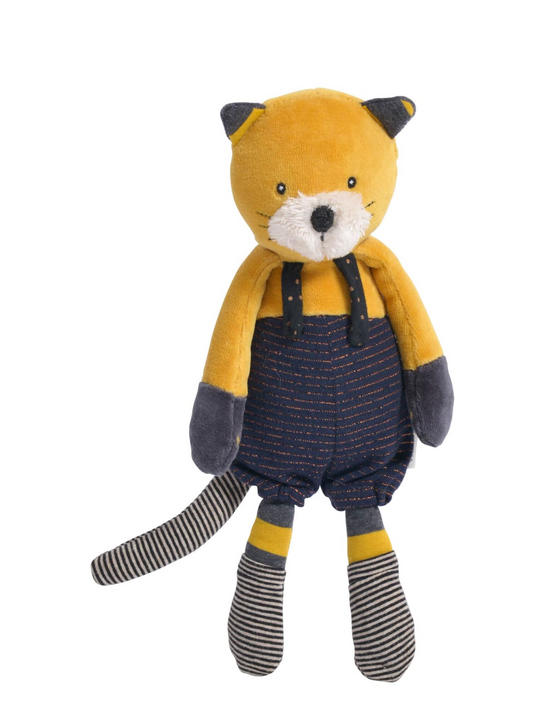 Moulin Roty | Les Moustaches Lulu, yellow cat