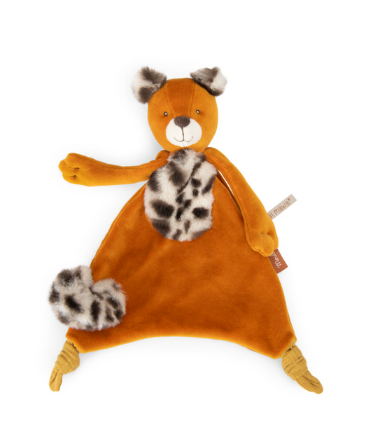 Moulin Roty | La Foret Mawa Taigo the leopard comforter