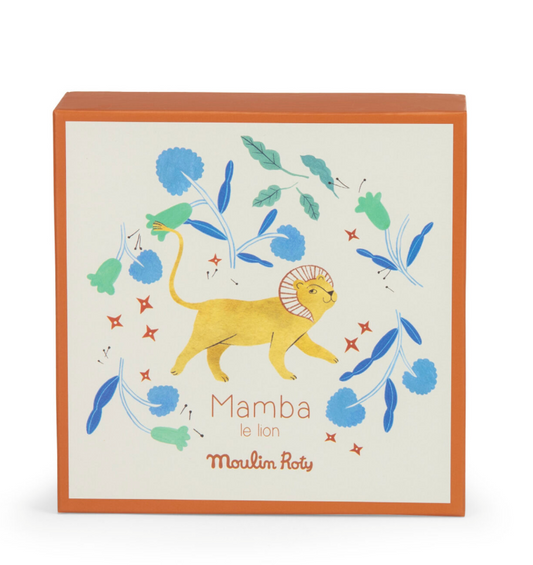 Moulin Roty | La Foret Mawa Mamba the lion comforter