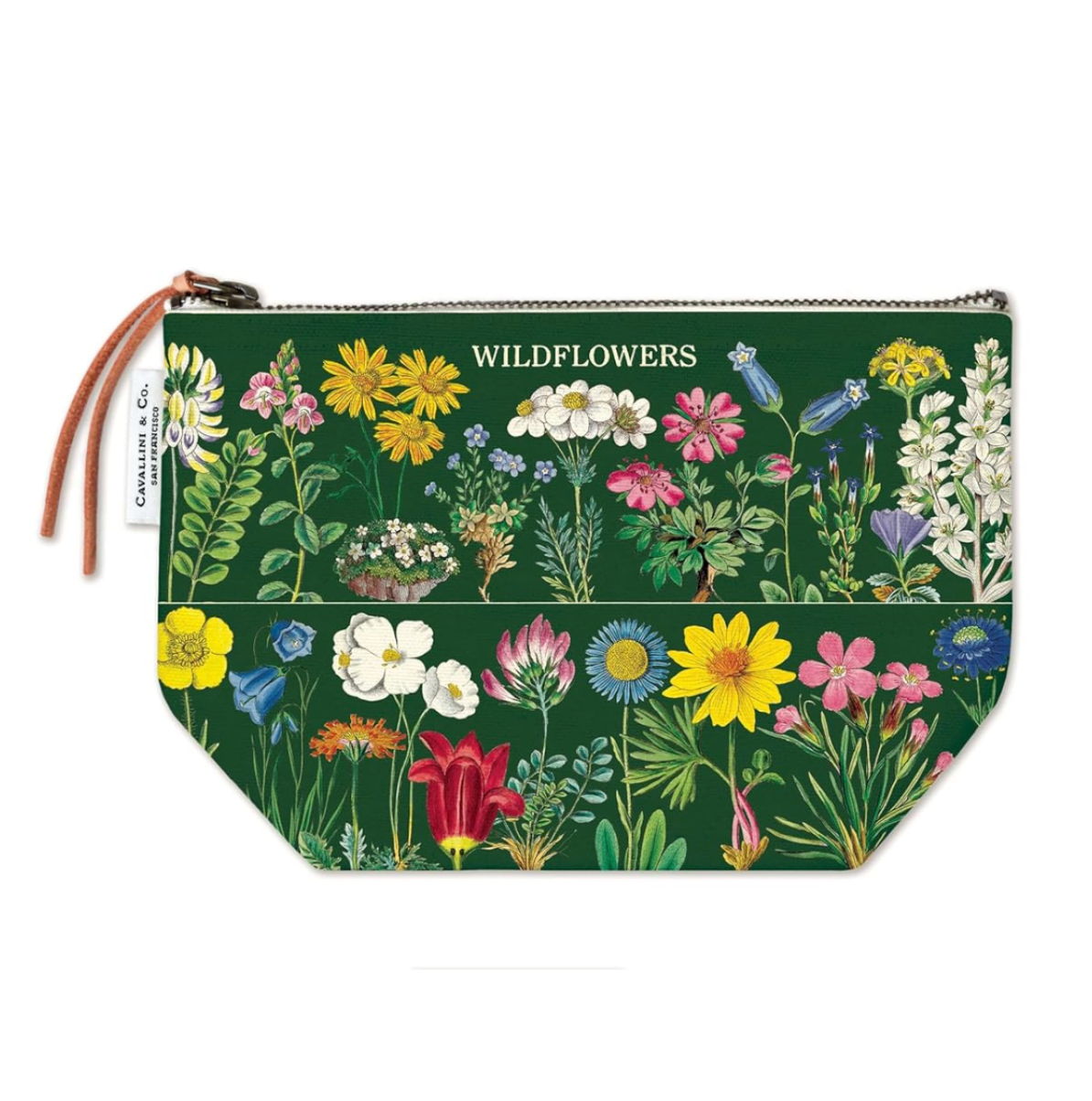 Cavallini | Pouch  Wildflowers