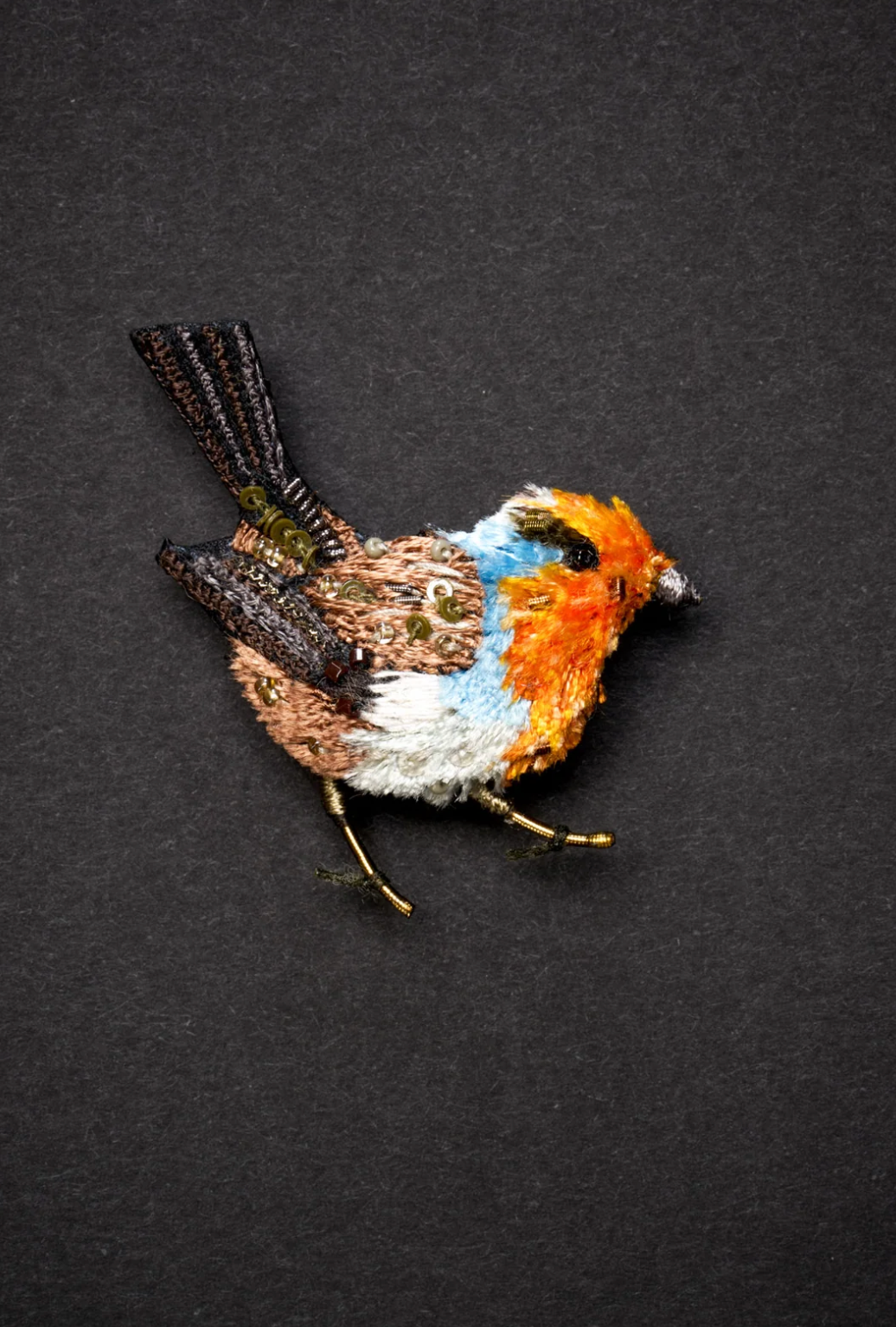 TROVELORE  | Robin Red Breast Brooch