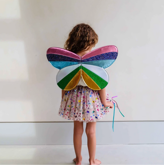 Mimi & Lula | Rainbow Stripe Wings