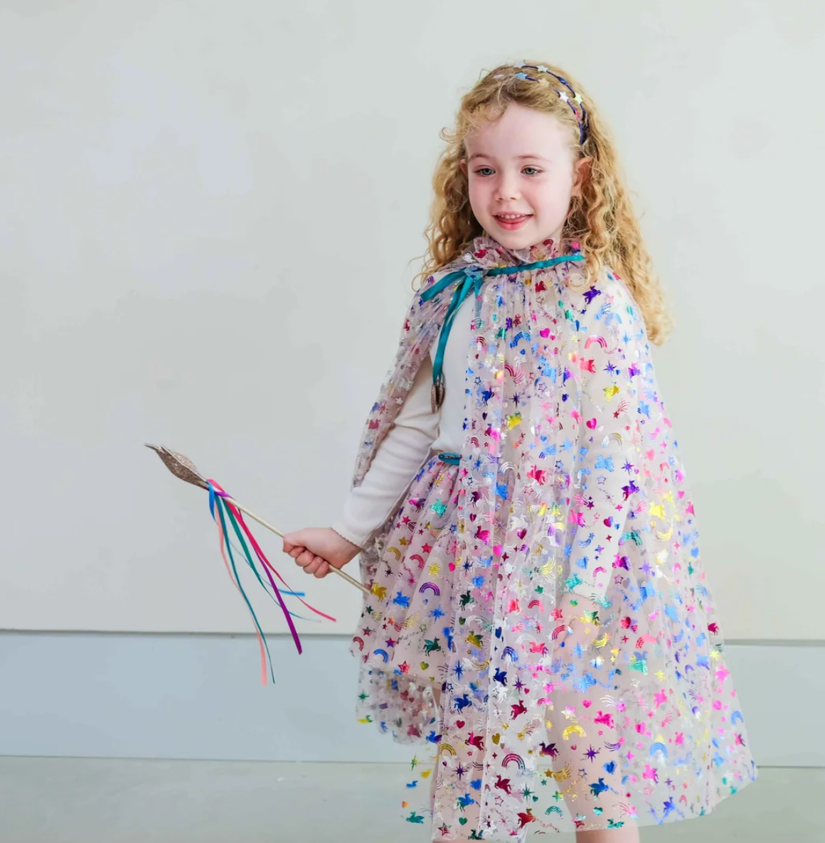 Mimi & Lula | Rainbow unicorn cape PRE ORDER