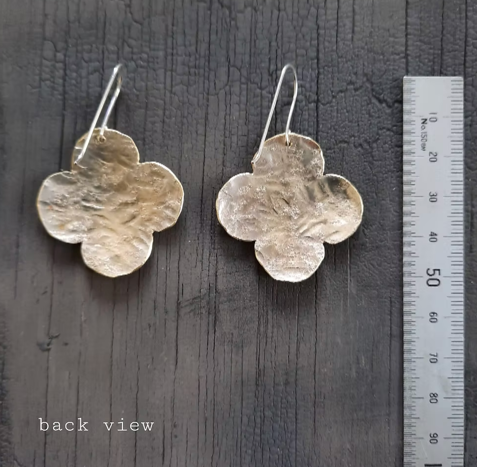 Emma Cunningham | Quatrefoil Earrings - large