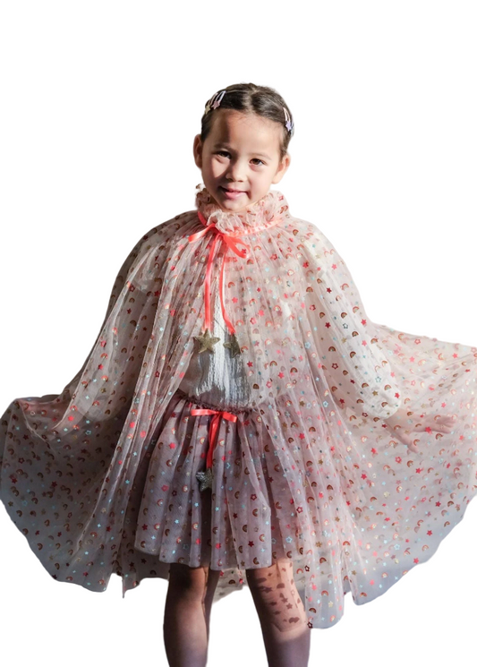 Mimi & Lulu | Rainbow Cape BEIGE