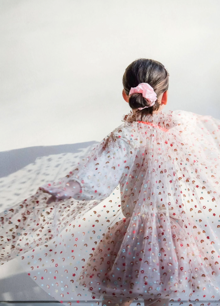 Mimi & Lulu | Rainbow Cape BEIGE