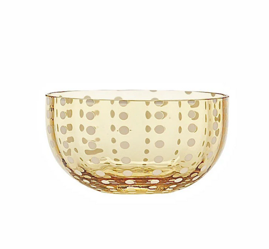 Zafferano Italy | PERLE Bowl - Amber