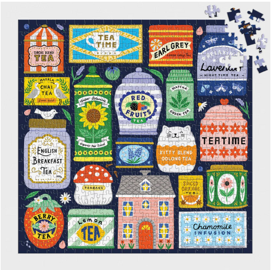 Galison | The Spot Of Tea 500-Piece Puzzle