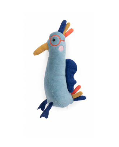 Moulin Roty | Les Toupitis blue bird rattle
