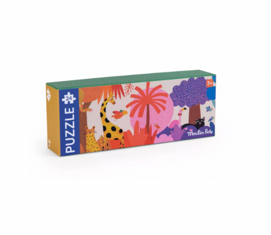 Moulin Roty | Les Toupitis the colourful world puzzle