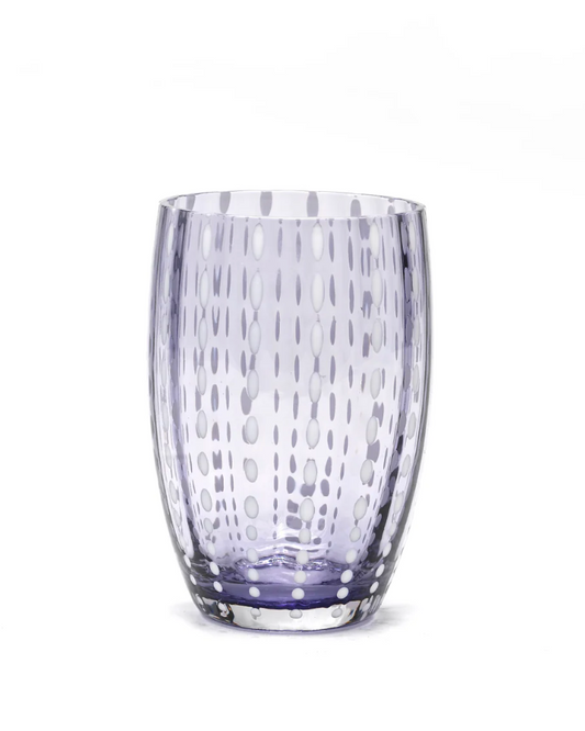 Zafferano Italy | PERLE Tumbler Gift Box of 2 - Lavender