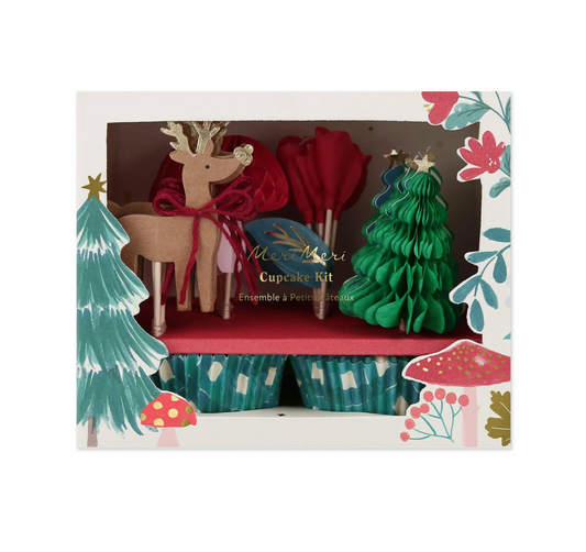 Meri Meri | Meri Meri Winter Woodland Cupcake Kit