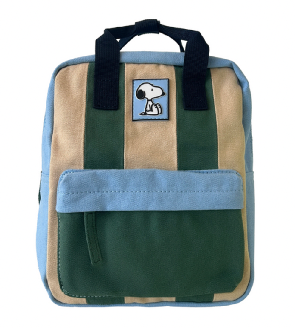 Peanuts | Backpack (S) - Blue Green Beige