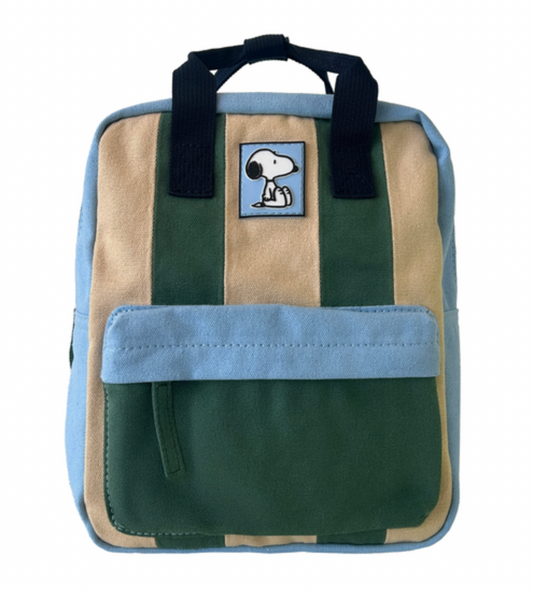 Peanuts | Backpack (S) - Blue Green Beige