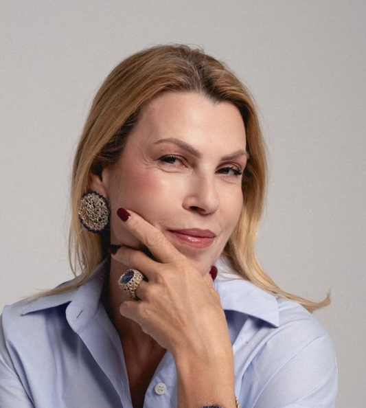 Hara Karamichali |  Sun Stone Earrings