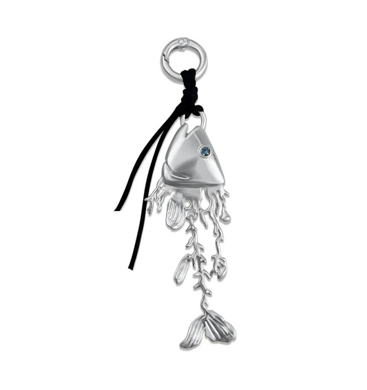Briwok | Coral Trout Bag Charm - Silver SALE