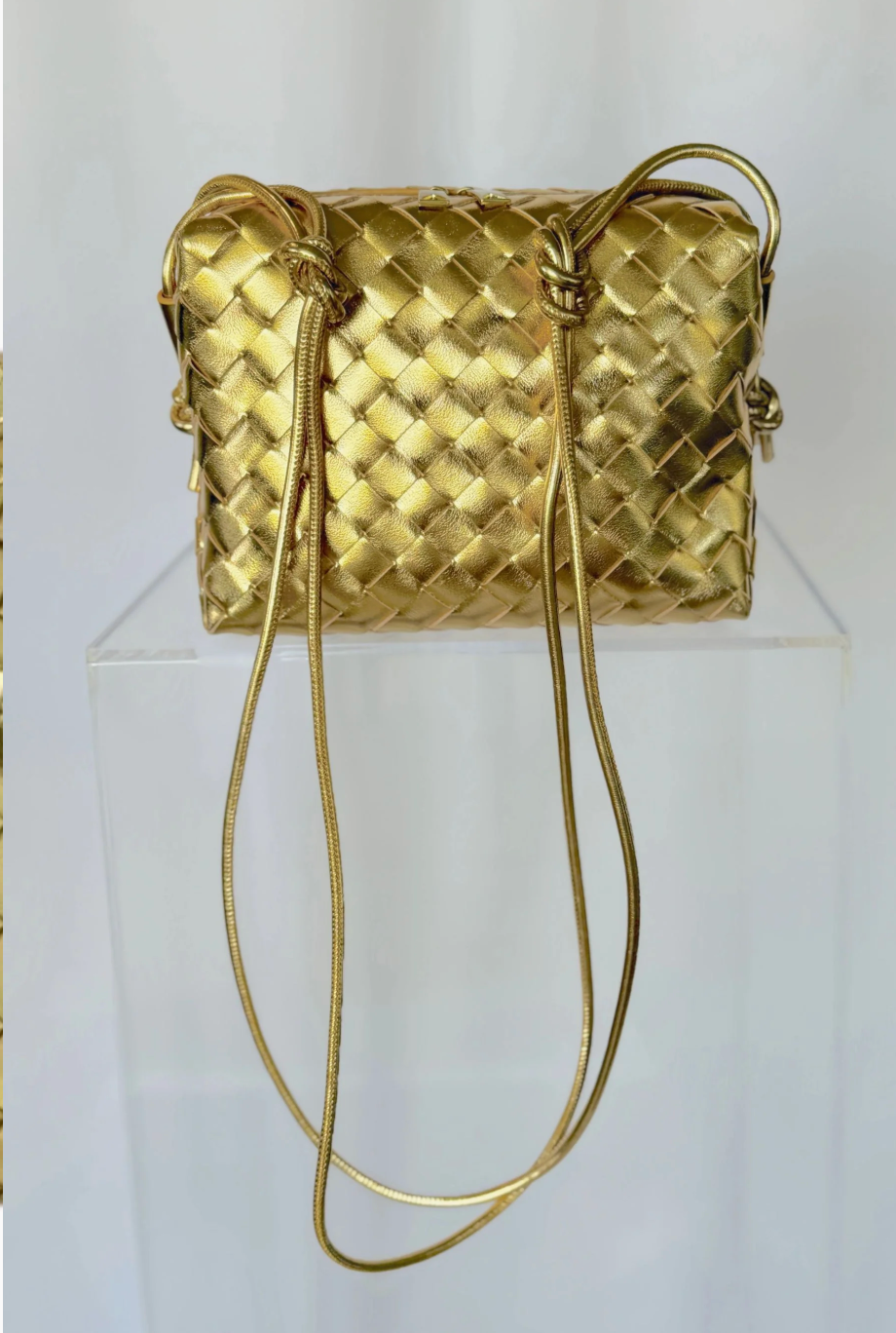 L'ORA D'ORO | Small Weave Cross Body Bag SALE