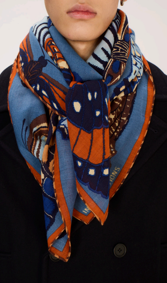 Inoui Edition |  Butterflies - Duck Blue