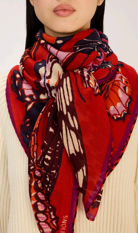 Inoui Edition |  Butterflies - Red
