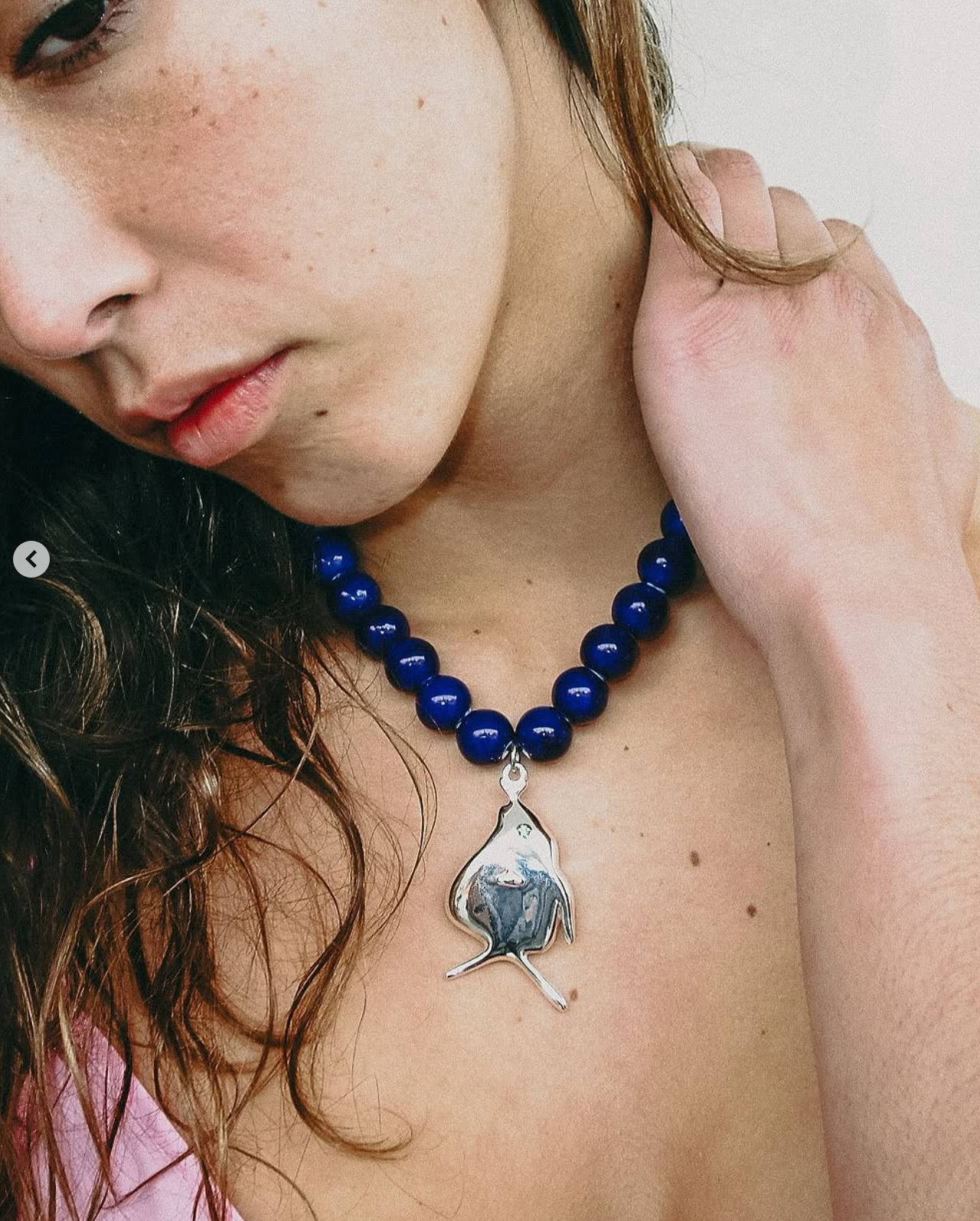 Briwok | Vicky Necklace- Silver -SALE