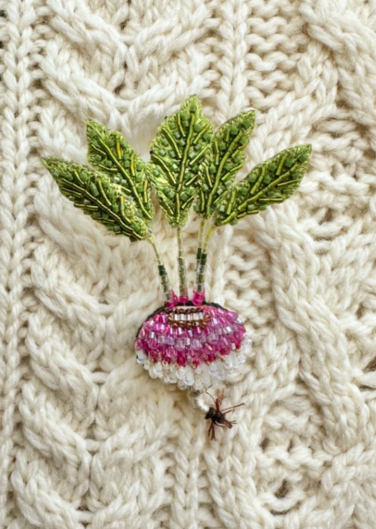 TROVELORE | Turnip Brooch
