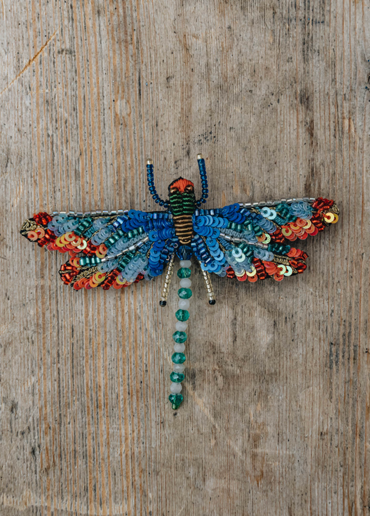 TROVELORE | Sunrise Dragonfly Brooch