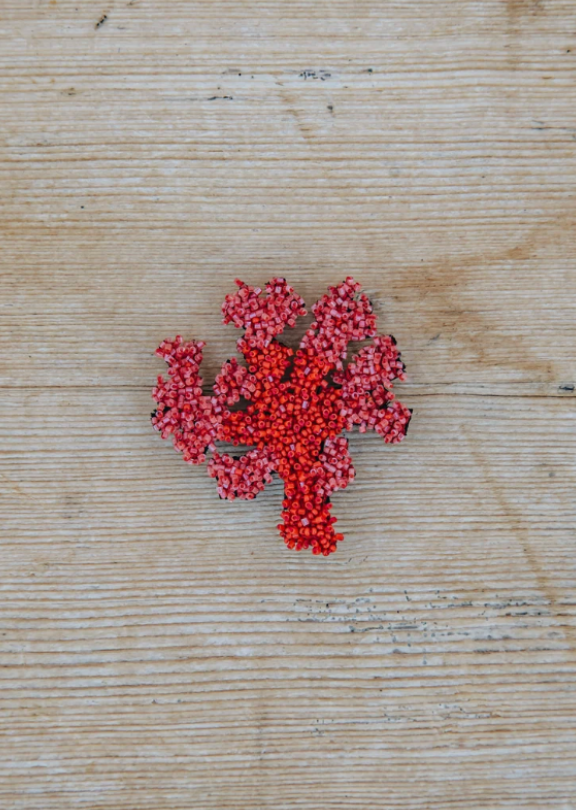 TROVELORE | Coral Brooch