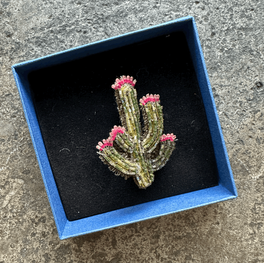 TROVELORE | Blooming Desert Cactus Brooch