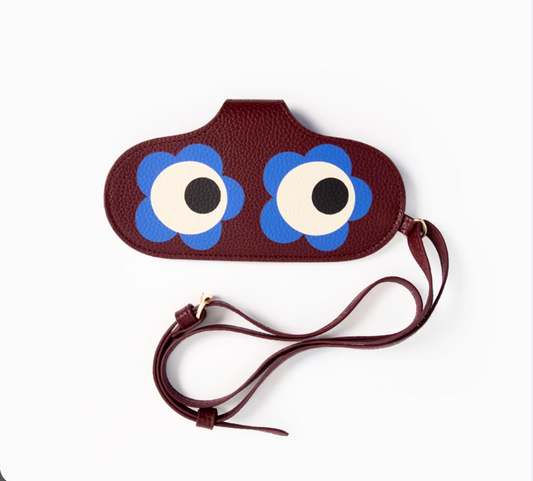 Caroline Gardner | Flower Eyes  Fold Glasses Case