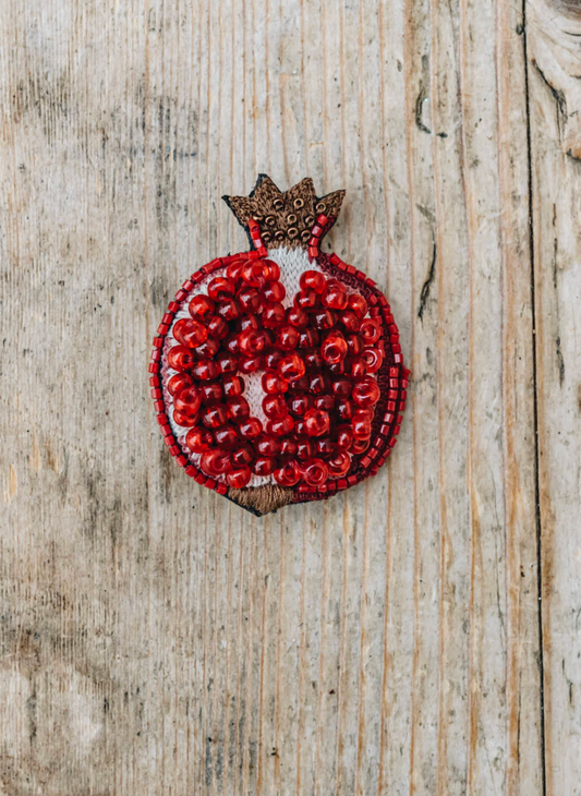 TROVELORE | Pomegranate Brooch