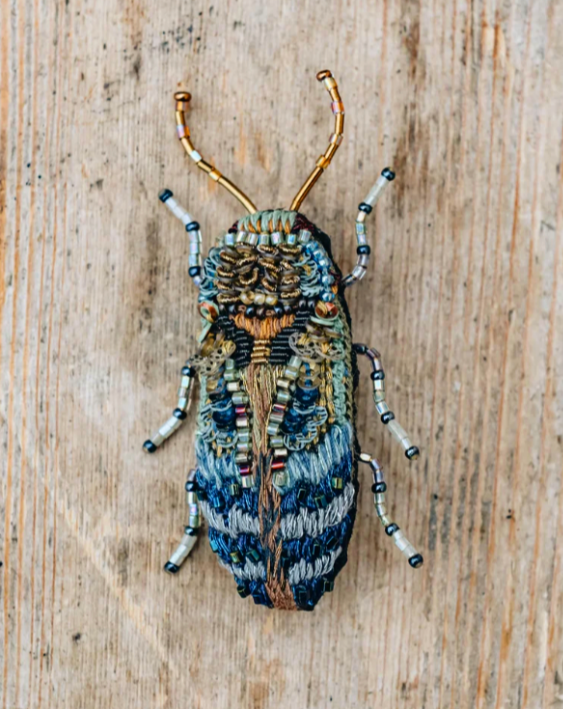 TROVELORE | Florentius Beetle Brooch