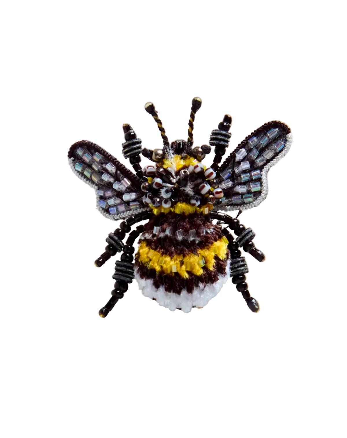 TROVELORE | Yellow Banded Bee Brooch